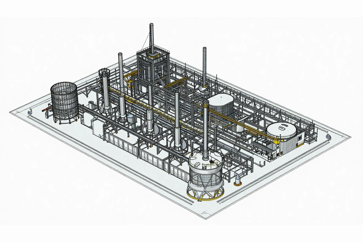 Industrial-Plant-3D-Documentation-Past-Project Industrial Plant 3D Documentation