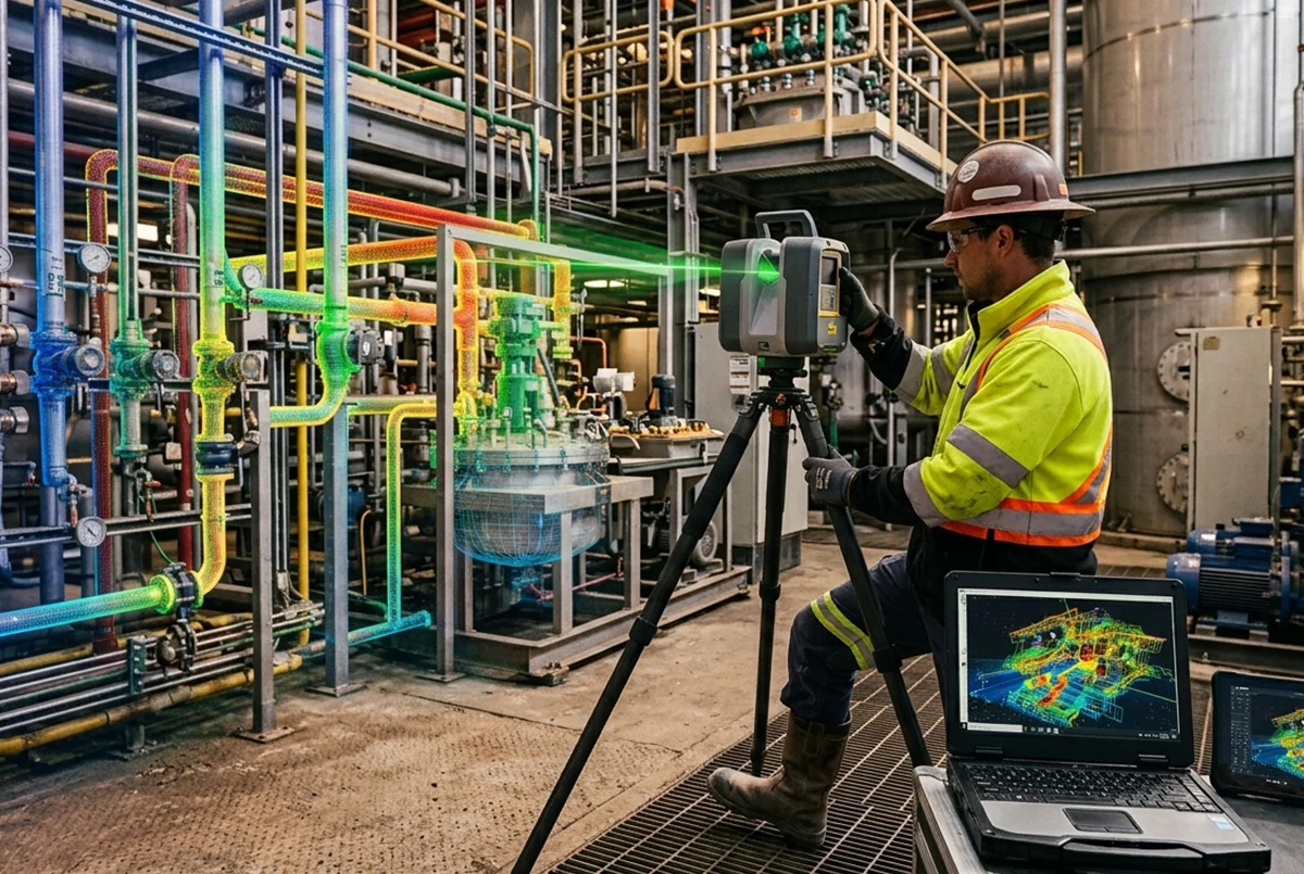 How long does 3D Scanning a mine take?